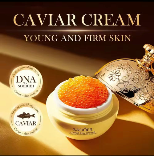 Crème Visage Luxueuse au Caviar – Hydratation & Anti-Âge.