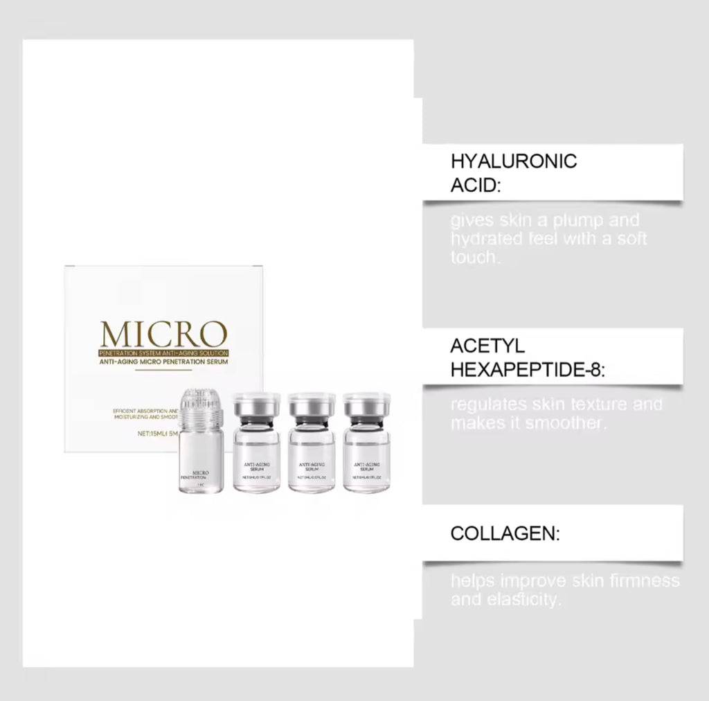Micro-Piqûres Visage Collagène & Acide Hyaluronique – Sans Douleur