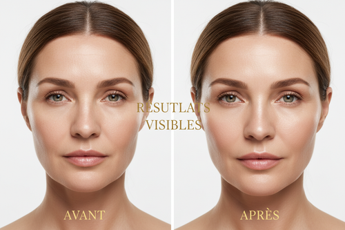 Résultats avant/après Pack Hydratation